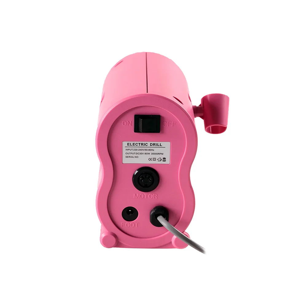 Vendita diretta Jsda JD105H trapano per unghie professionale macchina elettrica manicure pedicure strumenti punte attrezzature per unghie 65W 35000 giri/min