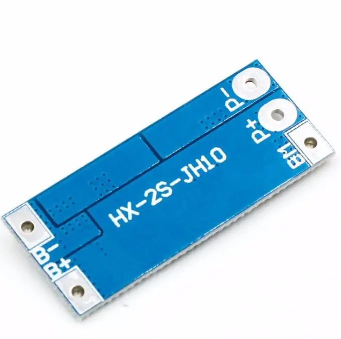 2S 7.4V lithium battery protection board 8A operating current 10A current limiting with equalization Connector