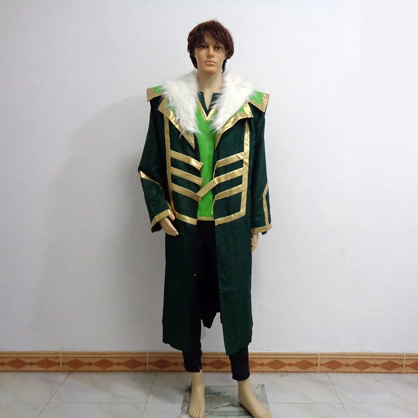 

Loki Agent of Asgard Loki Christmas Party Halloween Uniform Outfit Cosplay Costume Customize Any Size