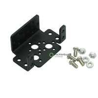 DIY Kit Aluminum Multifunctional Servo Bracket Kit for compatible MG995 steering column robotic arm