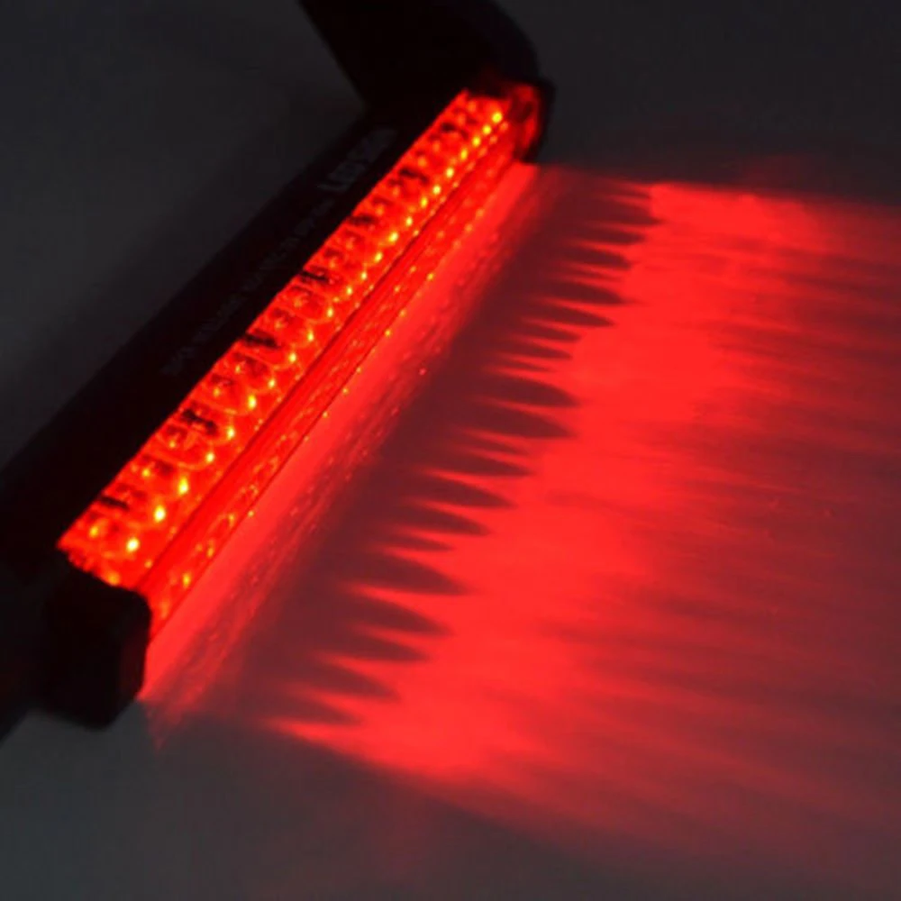 Хвост светильник 40-56LED тормозной светильник 12V красный автомобиль с высоким креплением стоп, задних фонарей, фонарей указателей повтора сигнала светильник модифицированный тормозной светильник 2019 Новый