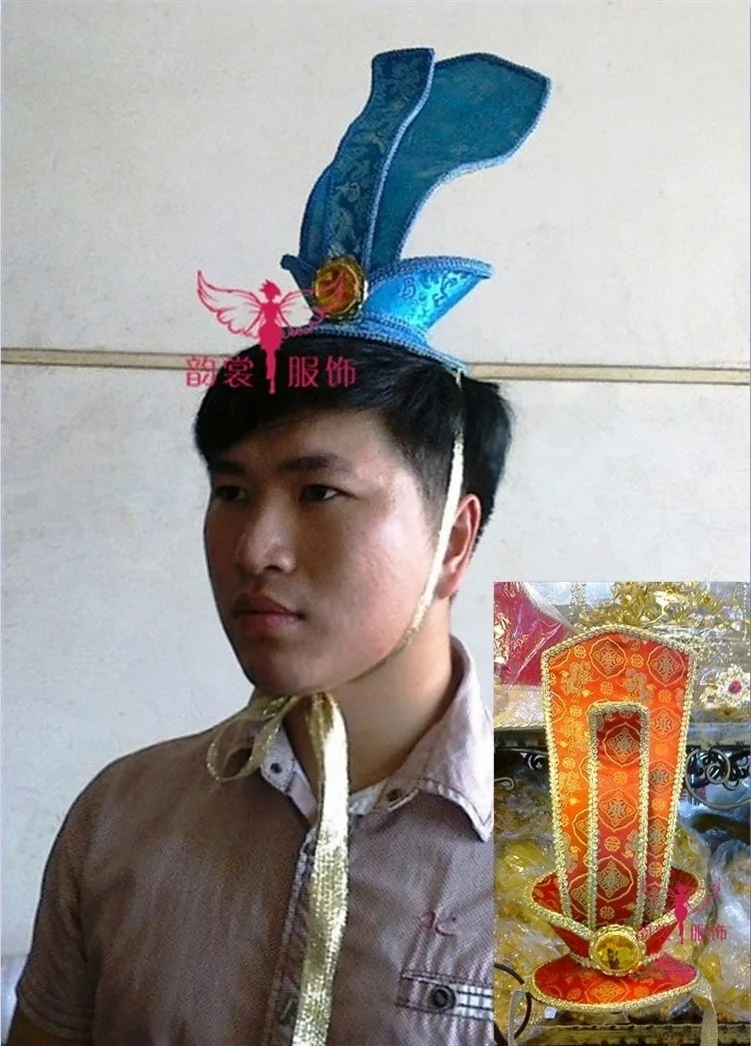 

Handmade male costume hair accessory cosplay hanfu crownpiece 2 colors hanfu groom hat hair tiaras