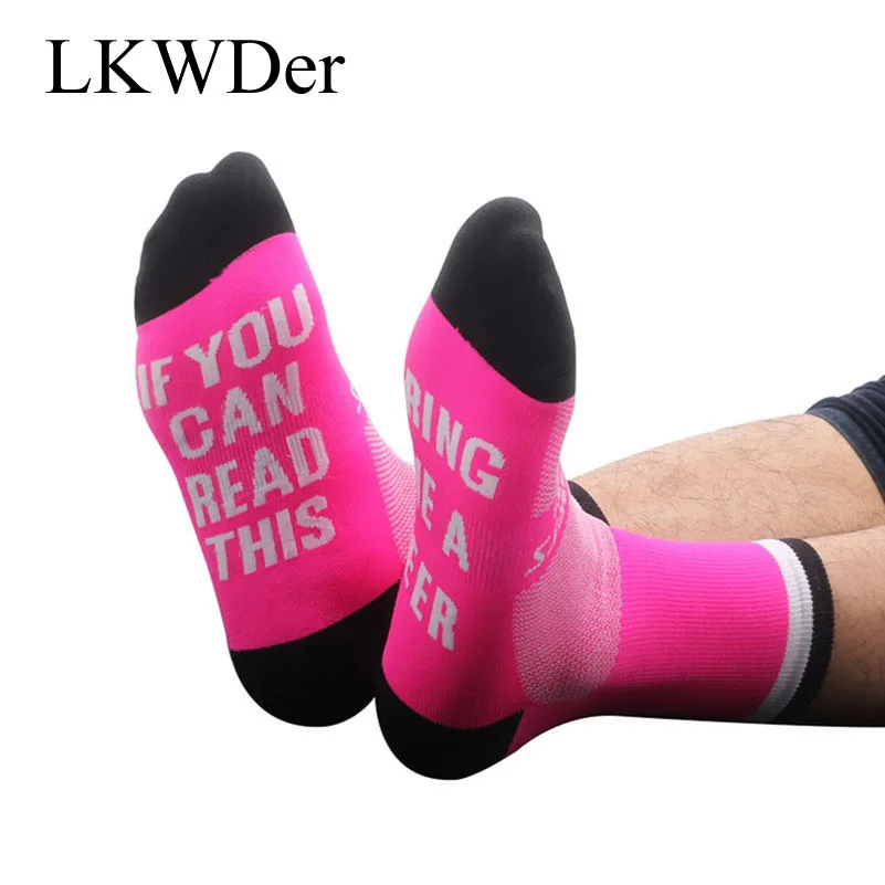 

1 Pair Men Womens Socks If You Can Read This Bring Me A Beer Funny Socks Calcetines Mujer Stylish Men Sock Compression Socks Men