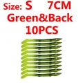 verde S negro L 10 piezas