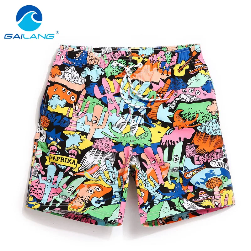 

Gailang Brand High Quality Men Beach Boardshorts Swimwear Swimsuits Man Active Boxers Trunks Quick Dry Men Jogger Bermudas