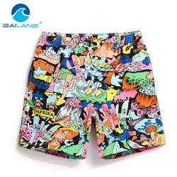 Gailang Brand High Quality Men Beach Boardshorts Swimwear Swimsuits Man Active Boxers Trunks Quick Dry Men Jogger Bermudas