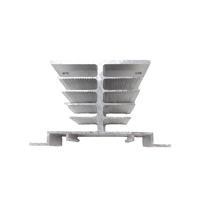 Mini Einphasig Solid State Relais SSR Aluminium Kühlkörper Ableitung Heizkörper Neueste Schiene Montieren Für 10A-40A Relais – Detail 14