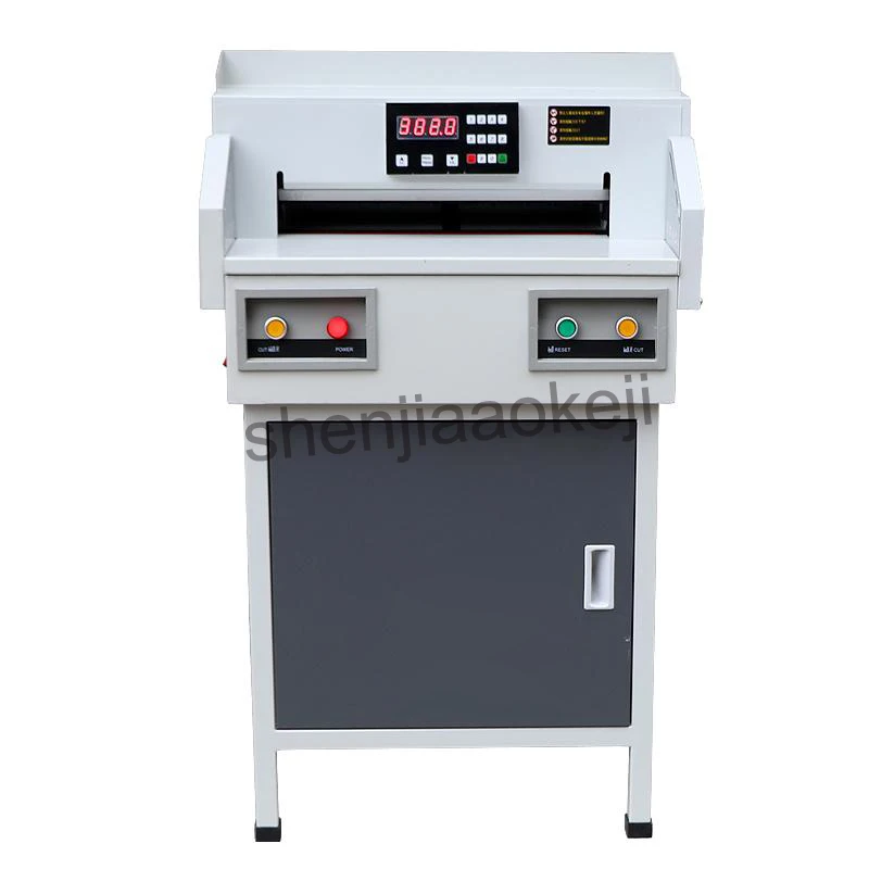 G450VS+Electric Paper Cutter Automatic NC Paper Cutter 450mm Paper Cutting Machine A3 SIZE paper trimmer 220V 1PC