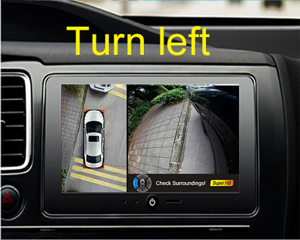 Weivision 1080P HD 360 bird View Surround System Panoramic View
