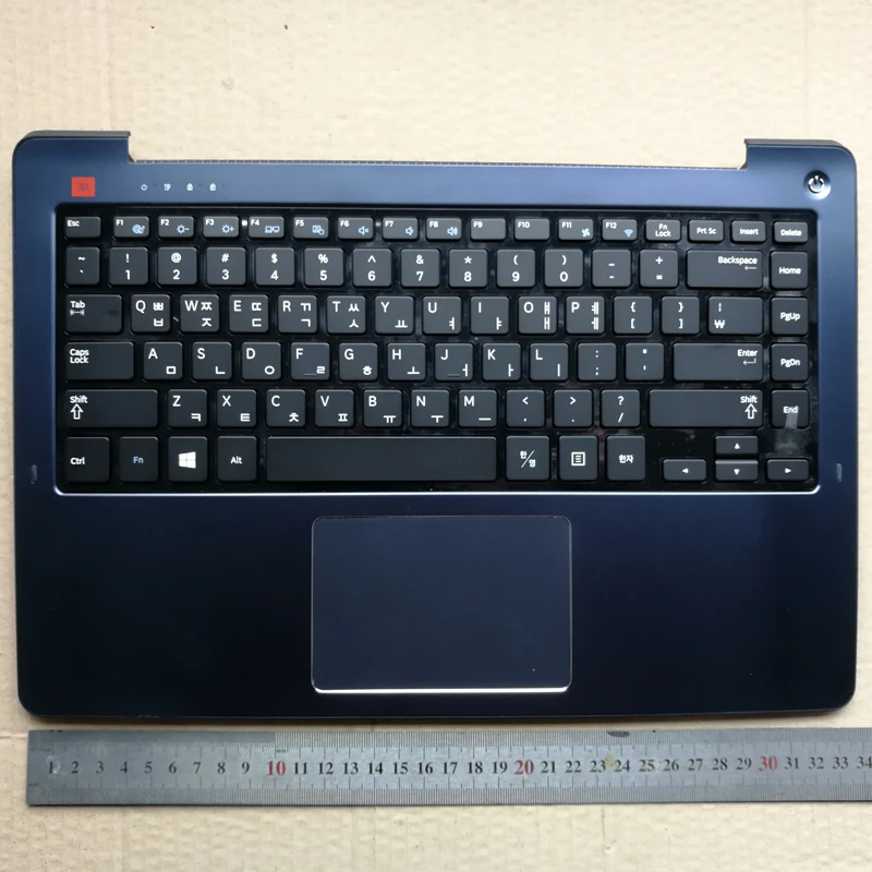 

Korean layout new laptop keyboard with touchpad palmrest for Samsang NP 540U4E -EG1 A01 545U4E KR BA75-04647B