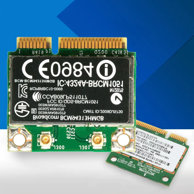 2018 Mini PCI-E 802.11n Kartu Wifi Bluetooth BCM94313HMGB 600370-001 UNTUK DELL untuk HP