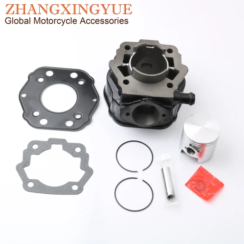 70cc Big Bore Cylinder Kit & 47mm Piston Kit & Cylinder Gasket for Derbi Senda R DRD 50 Enduro SM Enduro EBS0 Senda 50cc Euro2