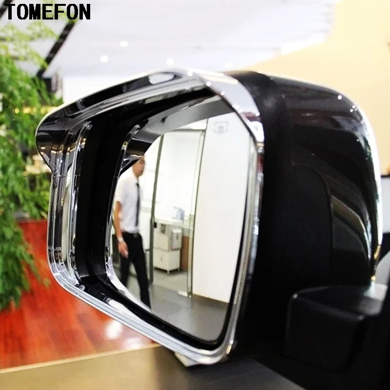 For Dodge JC Journey For Fiat Freemont 2013-2016 ABS chrome side wing rearview mirror visor eyebrow trim