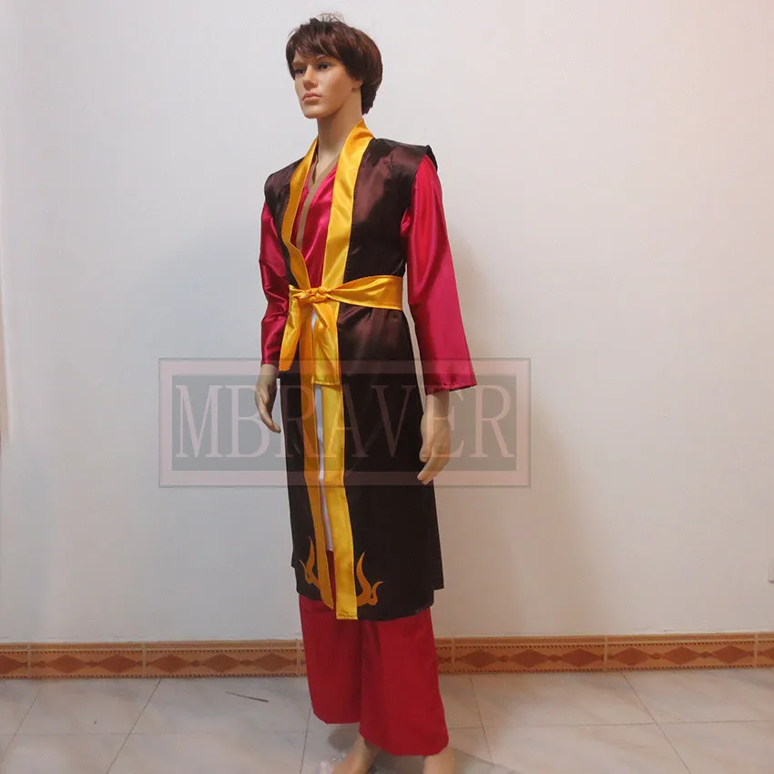 Avatar The Legend of Korra prince ZUKO Cosplay Costume Full Set image 4