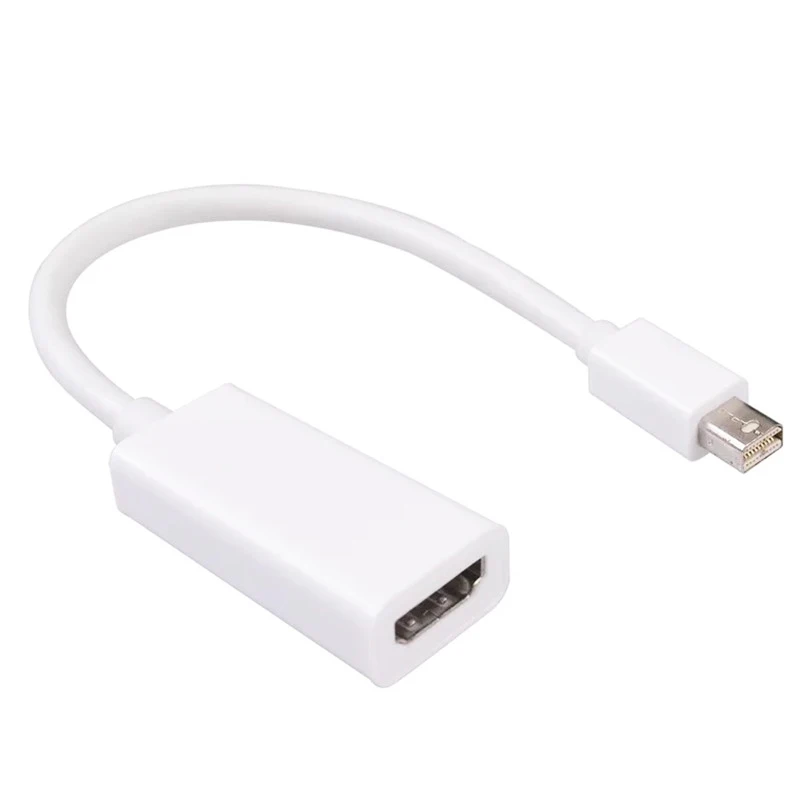 Mini Display Port DP to HDMI-Compatible Adapter Cable Male To Female Converter For Apple Mac Laptop Projector