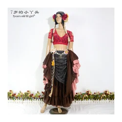 Iace Belly Dance Top Ats Tribal Choli Drop Short Sleeve Women's Costume BAA06 10