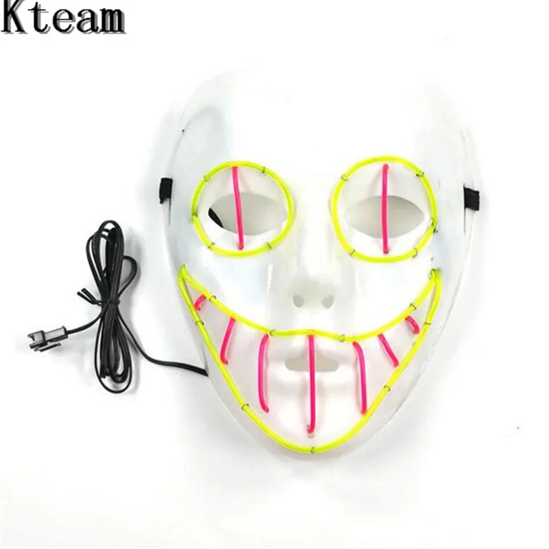 Hot Glowing Hip Hop Dance Mask Full Face Party Mask Bboy Hip-Hop JabbaWockeeZ Dance Mask Dancing props Adults&Kids Led mask Toys