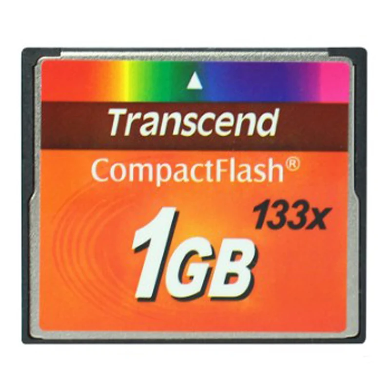 

Original Transcend CF Memory Cards 3PCS/Lot SLC 8G 4GB 2GB 1GB Real Capacity 133x Compact Flash Machine tool Tarjeta de memoria