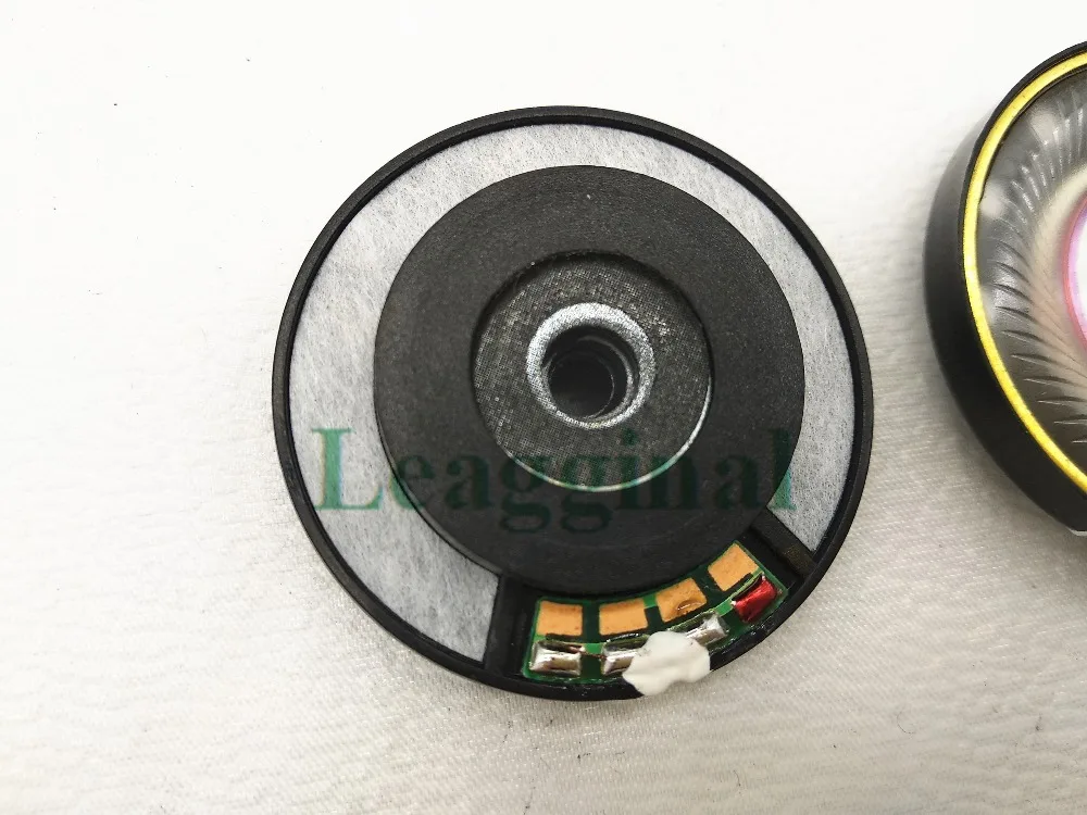 Unité de haut-parleur à trois diaphragmes, qualité sonore parfaite, accessoires de casque, 40mm, 2 pièces