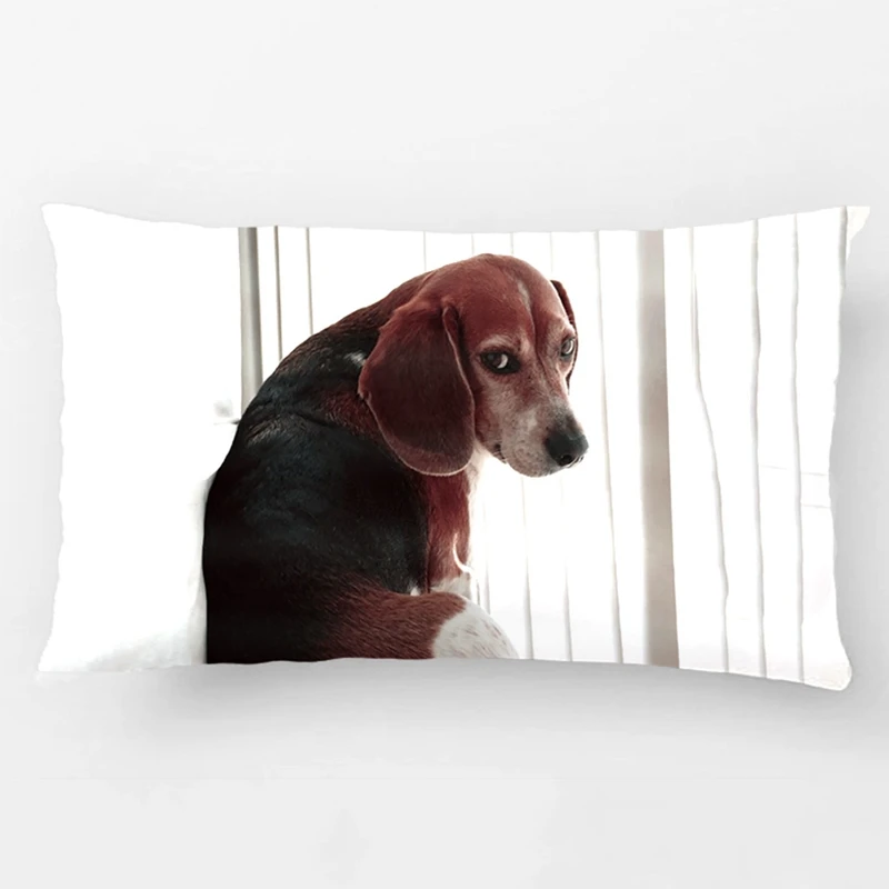 Beagle Attitude Throw Pillow Wedding Decorative Cushion Cover Pillow Case Customize Gift By Lvsure For Car Sofa Seat Pillowcase