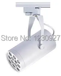 Lámpara de seguimiento led para tienda de ropa, iluminación de joyería de alta calidad, 12W, 85-265V, 2 años de garantía