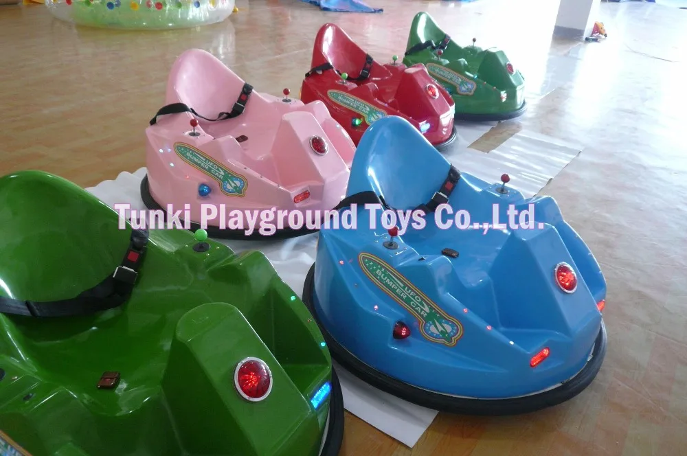 

UFO Type Stainless Steel Inflatable bumper car toy car for kids