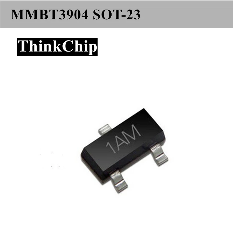 Gratis Pengiriman 100 Pcs/lot MMBT3904 1 SOT-23 2N3904 3904 SMD 40V 200mA NPN Transistor Baru Asli