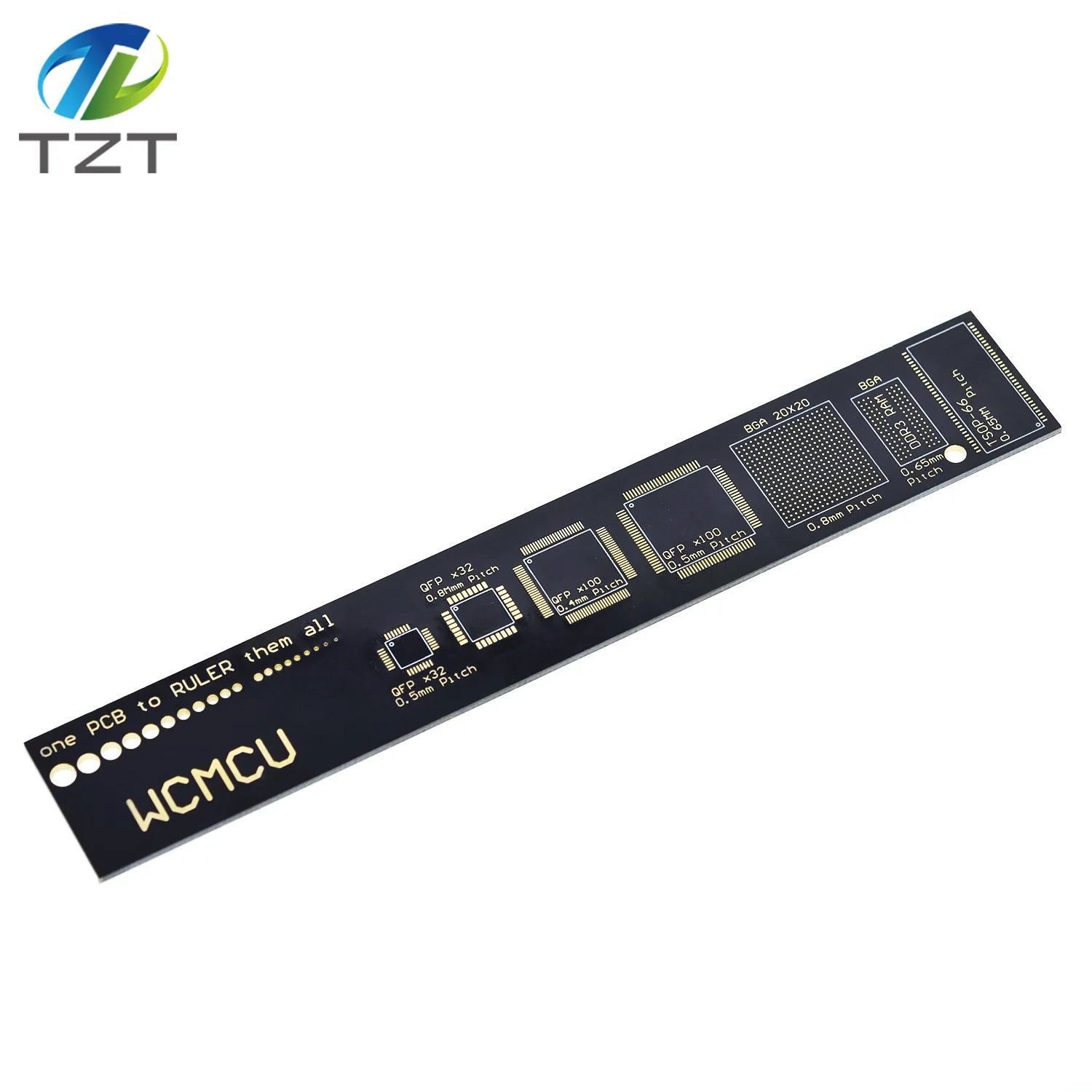 1/3PCS PCB Lineal 15cm Für Elektronische Ingenieure Für Geeks Makers Fans PCB Referenz Lineal PCB Verpackung Einheiten v2 - 6 – Detail 3