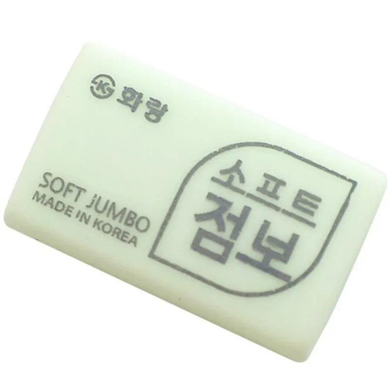 Coreano Borracha Exame Flor Lang Borracha, Estudante Wipe, Clean Boxed, Arte Desenho Eraser, Papelaria coreano, 5pcs