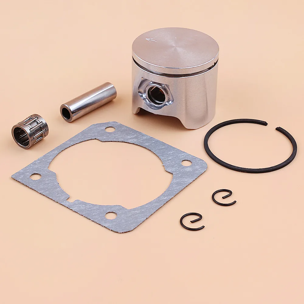 HUSQVARNA 345 XP 350 340 전기 톱 모터 부품 용 44mm 피스톤 링 베어링 실린더 개스킷 키트