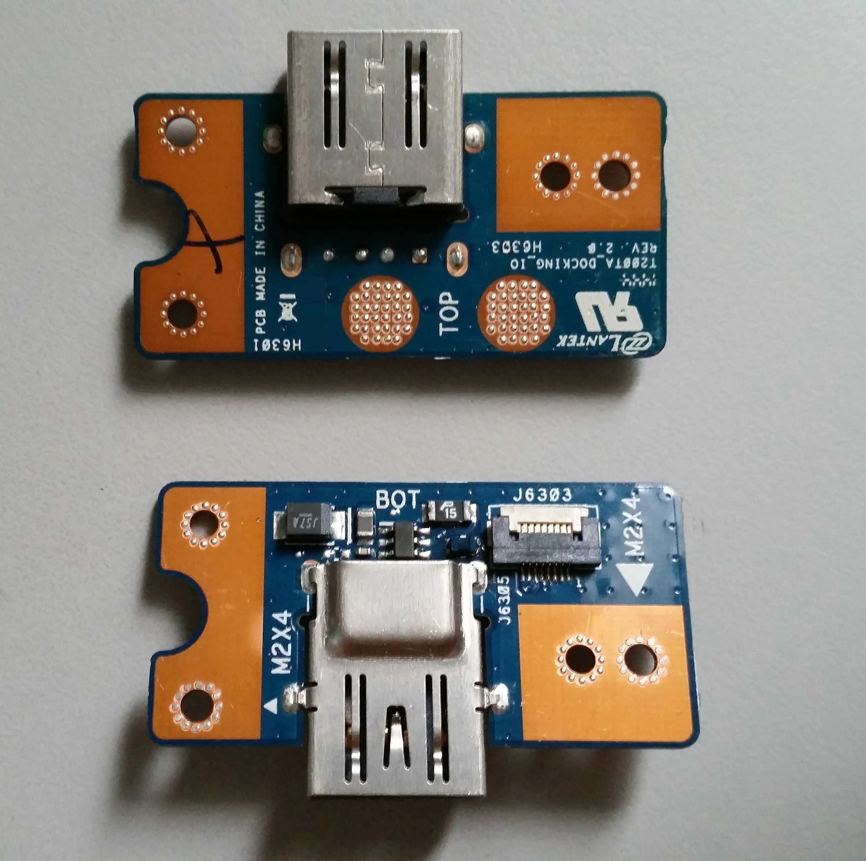 

Genuine USB date charging dock flex cable For Asus Transformer Book T200TA USB connector port charger PCB port board replacement