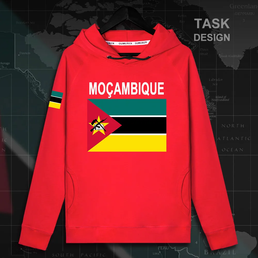 Mozambique MOZ Mozambican mens hoodie pullovers hoodies sweatshirt streetwear clothing hip hop tracksuit nation flags Spring 02