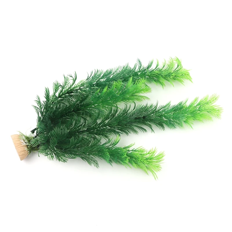 1pcs Length 30cm Artificial High-Grade Plastic Water Grass Decoration Flower Aquarium Fish Tank Landscape King Cashmere Grass