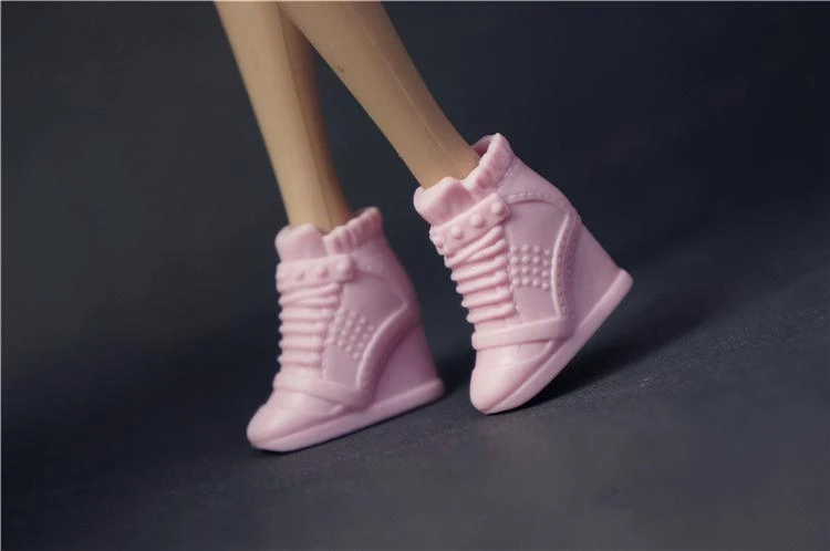 Wholesale New Arrive 1 pair Doll Shoes Fashion shoes for 30 cm Doll 1/6
