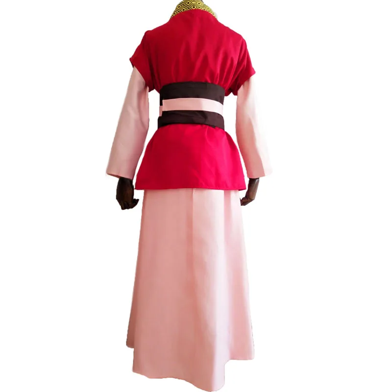 Anime Cosplay Costume Princess Yona kimono uniform Yona dress Cosplay Halloween cartoon costumes customized