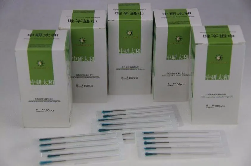 zhongyantaihe Sterile acupuncture needle disposable tube needle one needle with one guide tube beauty massage