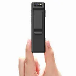 A3 Mini Camera Digital Magnetic Back Clip HD 1080P Loop Recording Motion Detection Flashlight Video Camcorder for Travel Walking
