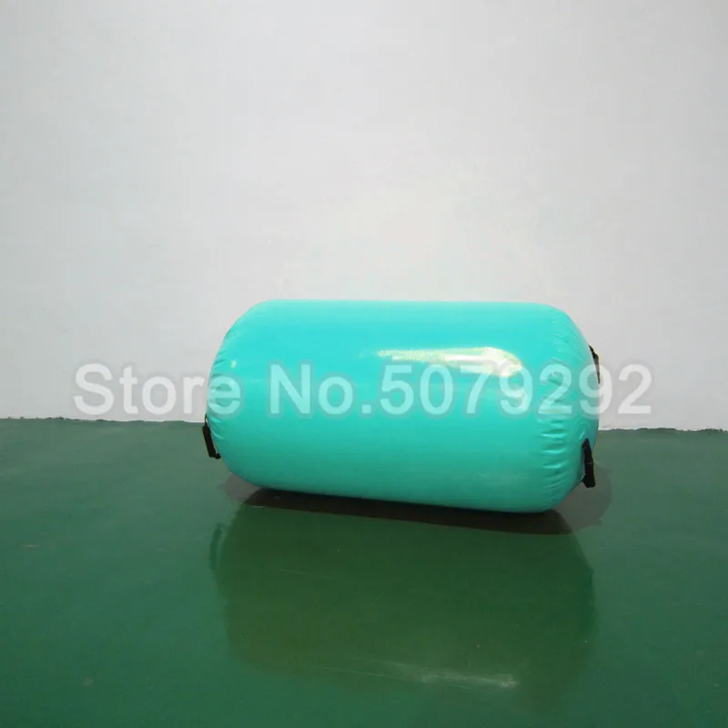 

Hot Sale Inflatable Air Roller For Yoga Free Shipping Inflatable Air Barrel For Training 0.9MM PVC Tarpaulin 100CM*60CM Dia Roll