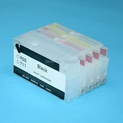 Cartucho de tinta recargable 950XL 951XL para impresoras HP Officejet 8100 8600 8610 8620 8640 8660 251dw 276dw HP950 HP951 con ARC