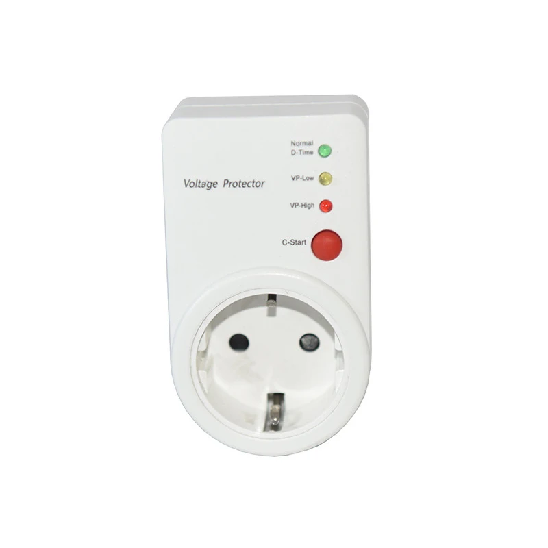 Automatic Voltage Switcher AVS 16A 220V Power Surge Protector Protector EU Plug Socket type Voltage Safe Refrigerator Protector