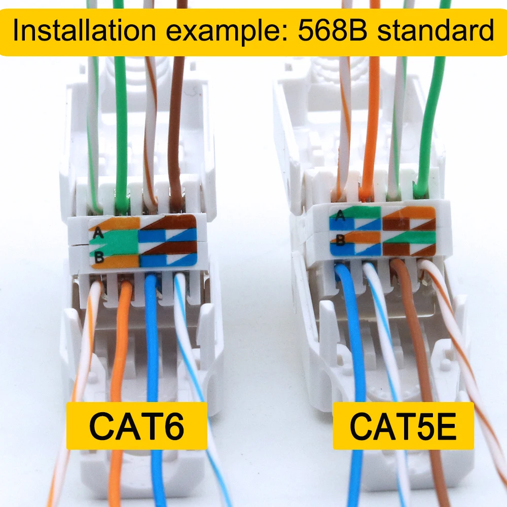 xintylink toolless rj45 ethernet cable connector cat6 plug cat5 cat5e network rj 45 lan conector cat 6 utp jack modular keystone