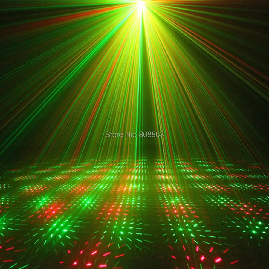 Mini projecteur Laser à distance avec 24 motifs de ciel d\'étoiles, pour Bar, boutique, danse, Disco, fête, noël, DJ, éclairage de scène, N8R1