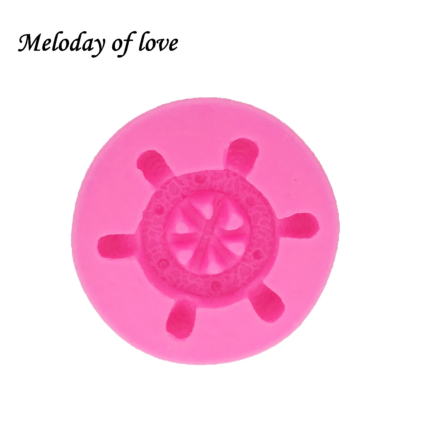 Rudder Shape Silicone Mold Fondant Forms Cookie Baking Chocolate Mold Cake Decorating Tools Resin Clay Soap Mold T1331