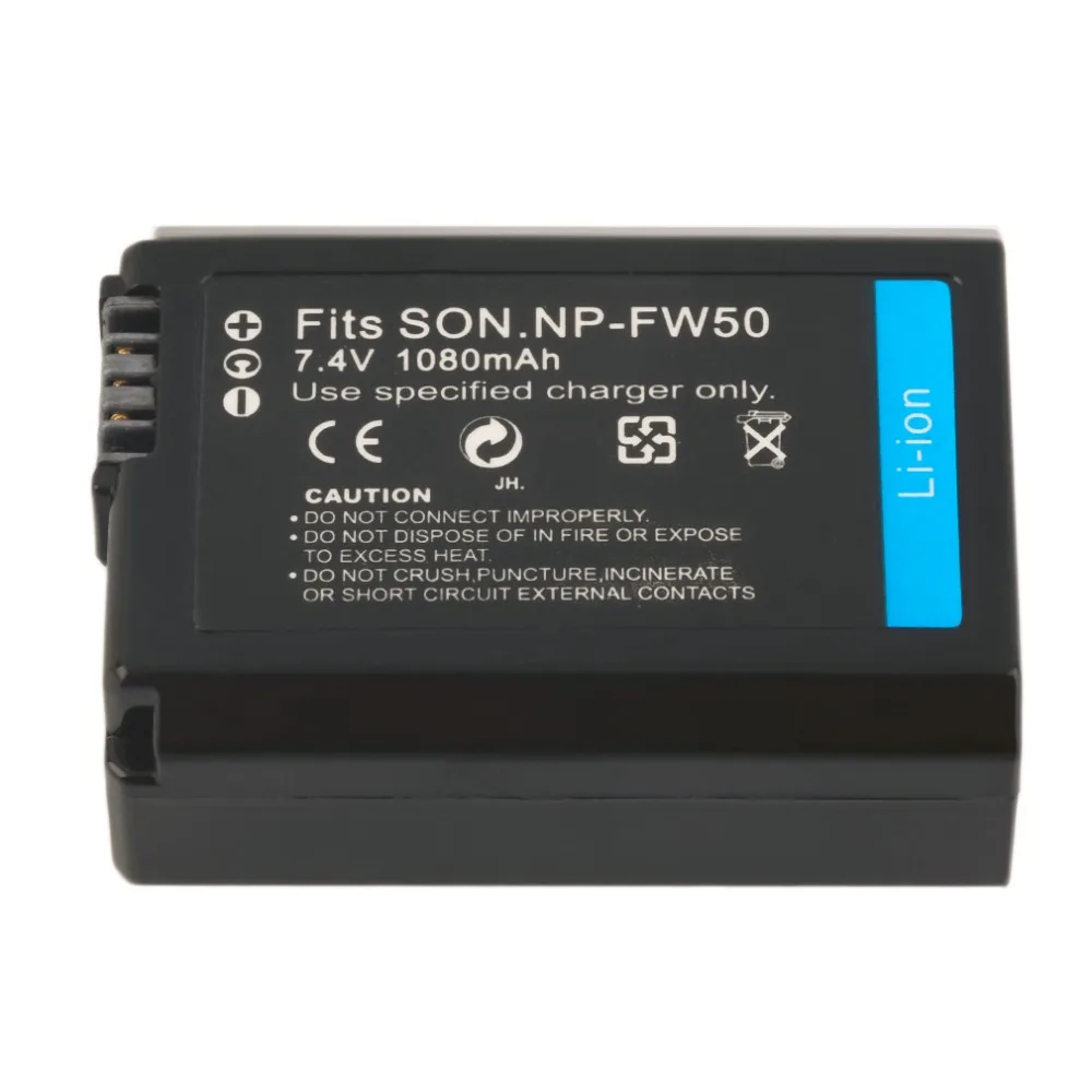 NP-FW50 NP FW50 7.4V 1080mah akumulator litowo-jonowy do Sony NEX-7 NEX-5N NEX-5R Alpha A6500 A6300 aparat cyfrowy bateria