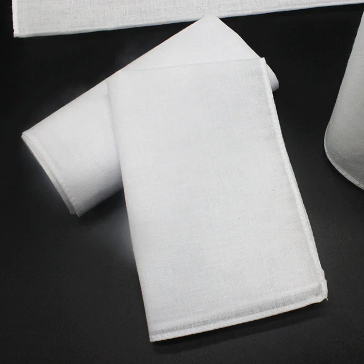 5PCS DIY handmade graffiti cotton handkerchief white cloth napkins woman wedding gifts wedding decoration cloth napkins