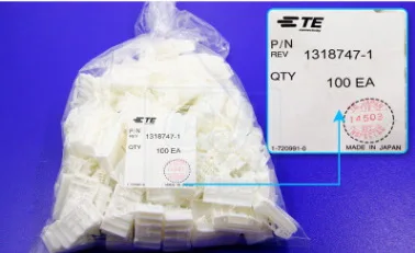 In stock 1318747-1 TE Housings 025 ECU PLUG HSG ASSY 32P connectors terminals crimp sockets 100% new and original part