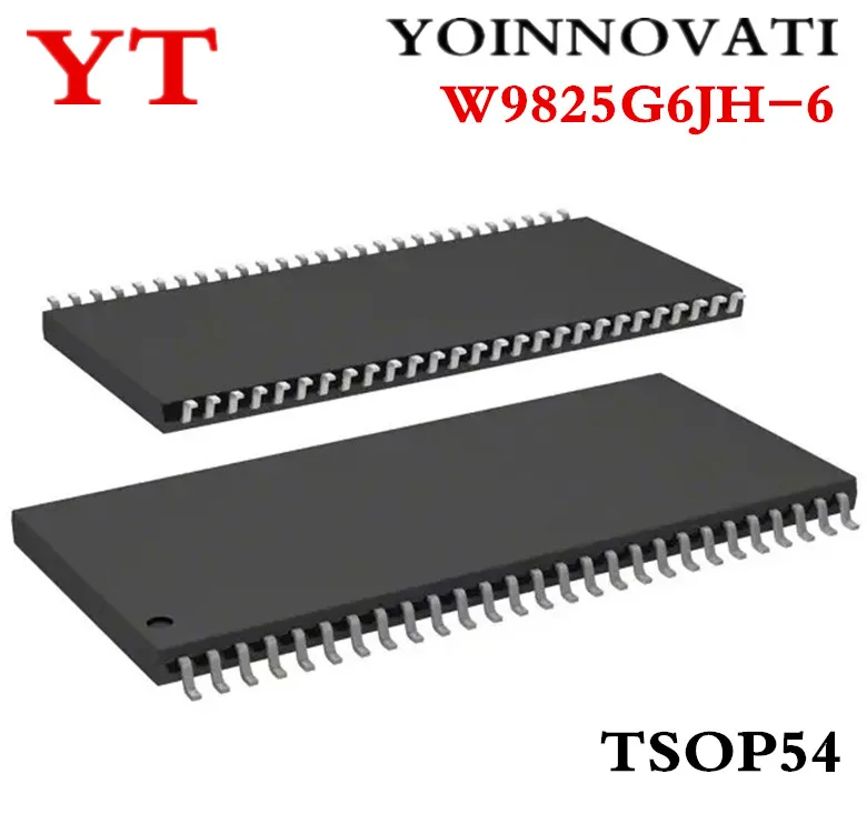 

50 шт./лот W9825G6JH-6 TSOP54 W9825G6JH TSOP W9825G6 SDRAM