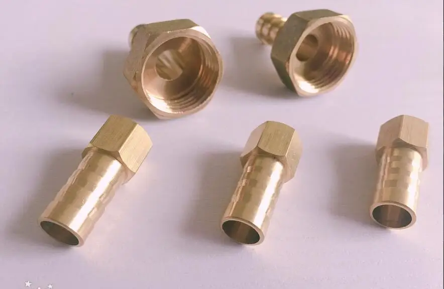 5 stücke innengewinde Kupfer Pagode Joint Adap PCF8-01 PCF8-02 PCF8-03 PCF8-04 Messing Rohr Fitting