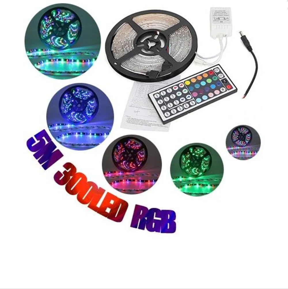 

LED Tape 3528 SMD 300led 5M DC12V Fita De Led Waterproof IP65 Flexible Led Strip 60Leds/M Warm White/White/Blue/Green/Red/RGB