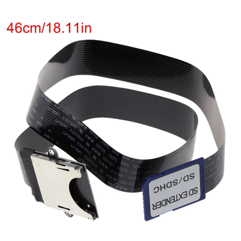 SD Male to SD Female Adapter Extension Cable for 3D Printer Raspberry Pi GPS TV